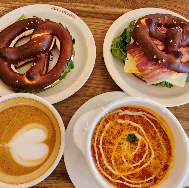 【明洞cafe】明洞でプレッツェル食べるならBREADYPOST!