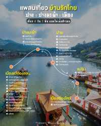  แจกพิกัดเที่ยว #ปาย-#ปางมะผ้า-#แม่ฮ่องสอน-#บ้านรักไทย ใน 4 วัน 3 คืน สำหรับขาลุยในปีนี้ ว่าแล้วก็มาดูกันเล้ย!
