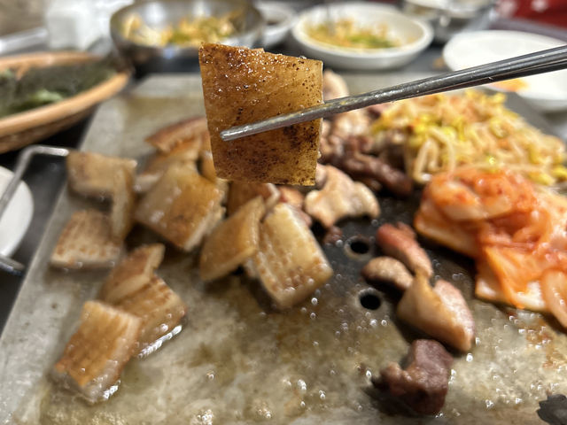 🇰🇷釜山✈️ 釜山大學站烤肉店❤️김해원조뒷고기