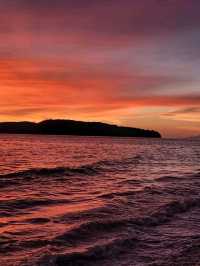 THE BEST SUNSET EVER !