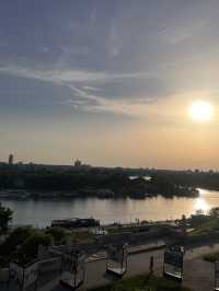 塞爾維亞最美日落地點🇷🇸🌇⛲️