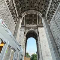 Parisian Dream: A Sunset Stroll from the Arc de Triomphe to the Eiffel Tower 