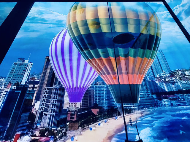 韓國釜山 釜山最高樓100層熱氣球主題高速電梯 BUSAN X the SKY 부산 엑스 더 스카이