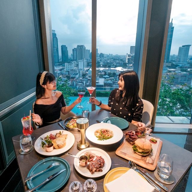 ไปดินเนอร์ชมวิวเมืองสวยๆกันที่ 𝐁𝐚𝐧𝐠𝐫𝐚𝐤 𝐆𝐫𝐢𝐥𝐥 𝐑𝐨𝐨𝐟𝐭𝐨𝐩 𝐑𝐞𝐬𝐭𝐚𝐮𝐫𝐚𝐧𝐭