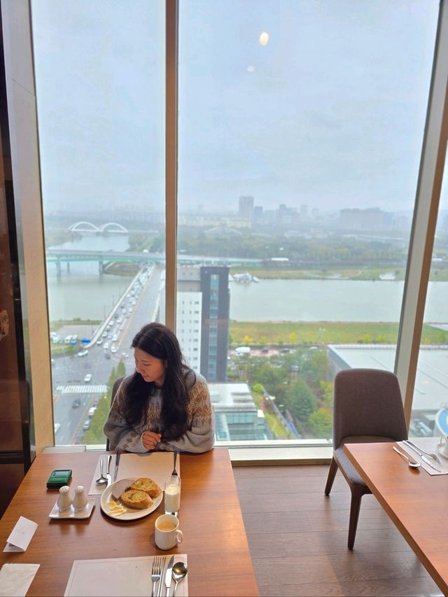 파크뷰가 멋있었던 조식맛집 대전 호캉스🩵