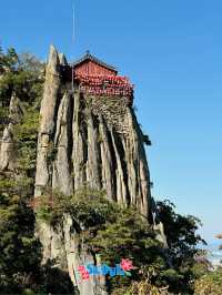 Secret temple on a cliff 