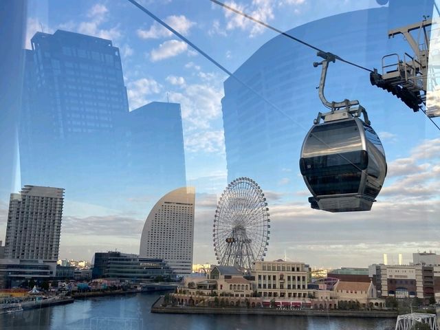 橫濱景點|日本首座都市型空中纜車—橫濱空中纜車
