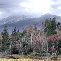 Rewarding sights at Shiretoko Five Lakes morning walk late autumn