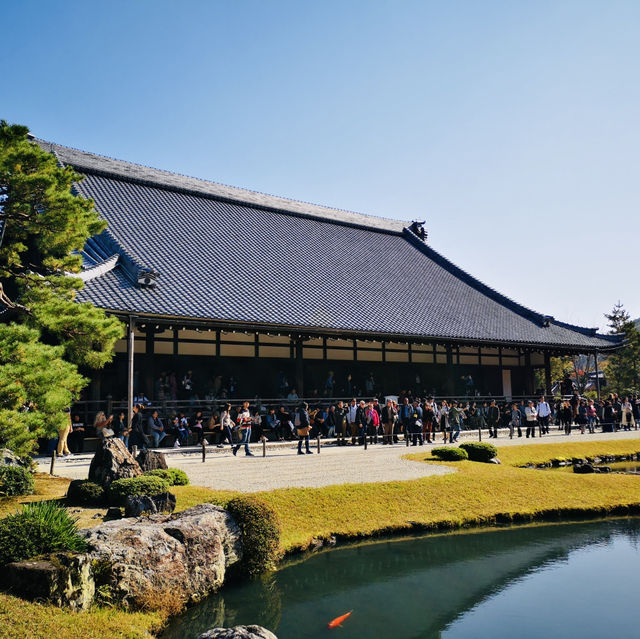 Autumn Bliss: Exploring Tenryuji’s Stunning Fall Colors!
