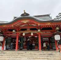 ⛩️神戶 生田神社 繪馬是愛心❤️跟熊熊🐻造型 超卡哇伊