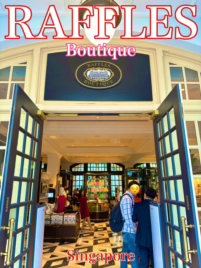 シンガポール　シンガポール観光　Raffles Boutiqueで思い出を！