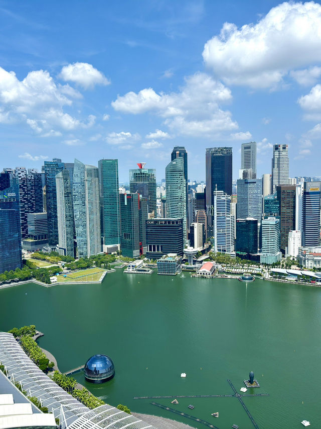 シンガポール　シンガポール観光　SkyPark Observation Deckからの景色はまさに絶景！