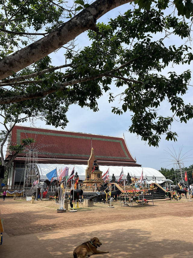【タイ🇹🇭】入場無料！歴史ある寺院ワットバーンクン🪞