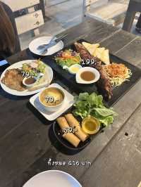 อิ่มอร่อยที่เสต็กบ้านย่า😋