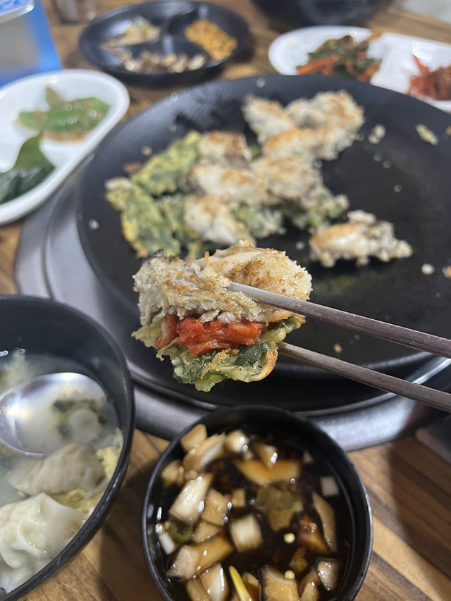 【韓国旅行】釜山釜田／メニュー豊富な市場食堂