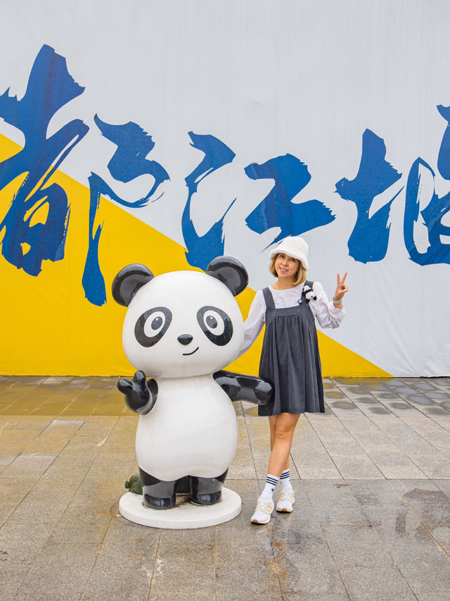ไปเฉิงตู อย่าลืมไปถ่ายรูปกับแพนด้ายักษ์นอนเซลฟี่🐼