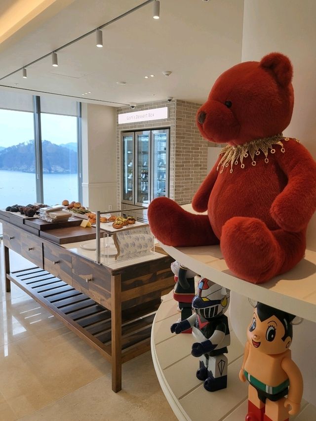 곰돌이트리와 오션뷰 분식을 맛보는 거제도여행
