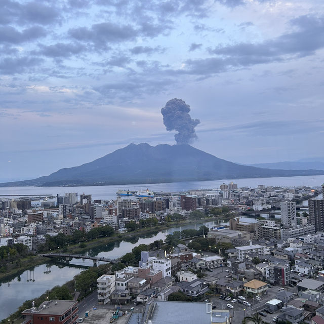 ☾︎鹿児島☽︎ 桜島を望む最高の眺め✨️