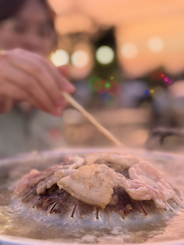 ย้อนเวลาไปทานหมูกระทะ🐷