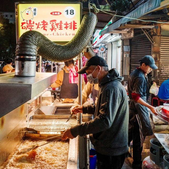 타이베이의 가장 인기 있는 스린 야시장
