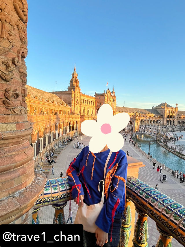【スペイン🇪🇸セビーリャ、セビリア】オレンジと青空と歴史の美しさ