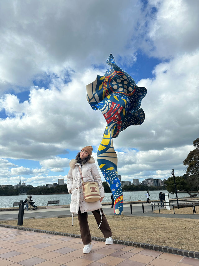 福岡美術館感受藝術與自然的瞬間