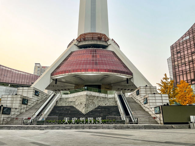 청두시내를 한 눈에...톈푸판다타워