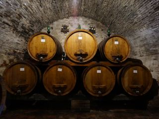 The Contucci Winery in Montepulciano, Italy