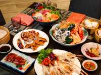 บุฟเฟ่ต์วันอาทิตย์ที่ห้องอาหารวัน รัชดา