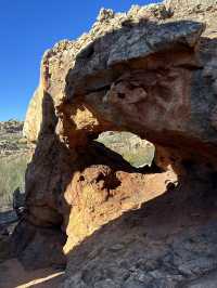 Hiking among the stones in Africa 