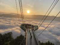 Breathaking Sunrise at the Sea of Clouds