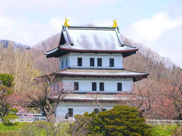 【北海道】函館屈指の桜の名所「松前福山城」跡