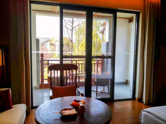 陽台就能眺望玉龍雪山美景---麗江金茂凱悅酒店 Jinmao Purelax Lijiang