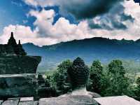 印度尼西亞馬格朗著名景點：婆羅浮屠 Candi Borobudur，適合打卡拍照📸