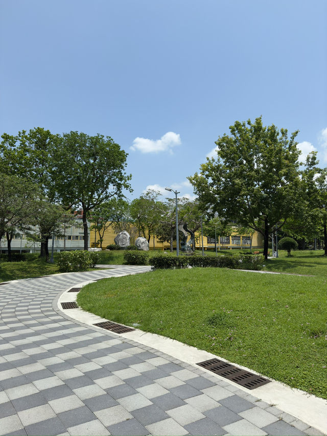 台北｜福林公園｜城市中的綠意與平靜