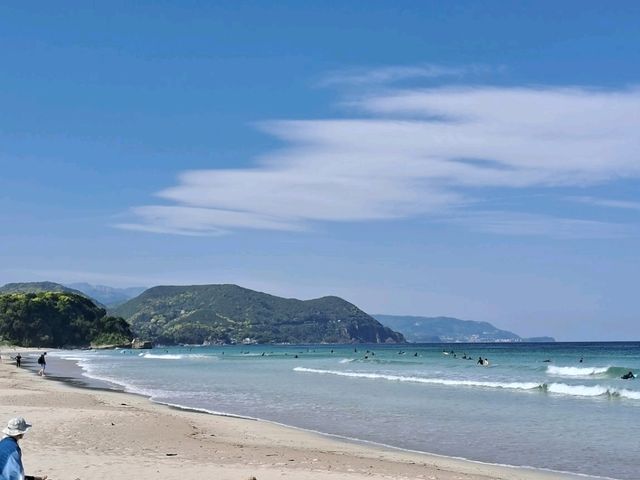 【静岡】白い砂浜が美しい白浜海岸