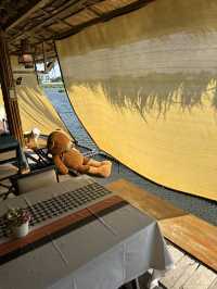 รักษ์น้ำคาเฟ่ คาเฟ่ริมแม่น้ำท่าจีน สุดชิล สามพราน