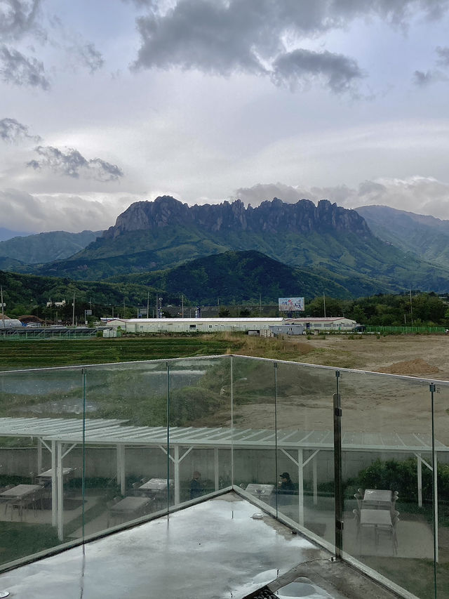 울산바위 명소, 카페 긷