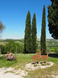トスカーナのアグリツーリズモ　agriturismo poggio il castellare
