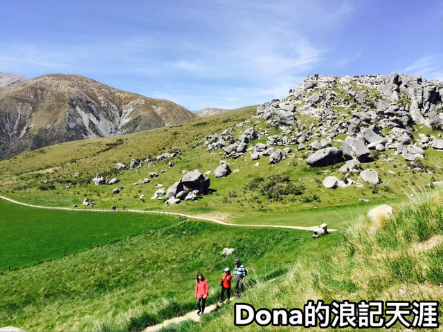 📍紐西蘭南島。巨石陣｜一顆糯米石的祕密｜Castle Hill 的端午奇幻曲