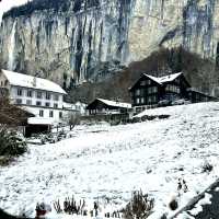 Unforgettable Lauterbrunen White Snow in Lauterbrunnen: A Winter Wonderland