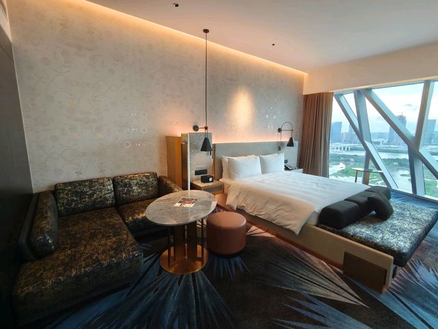 人生第一次的Marriott W macau hotel 超棒體驗