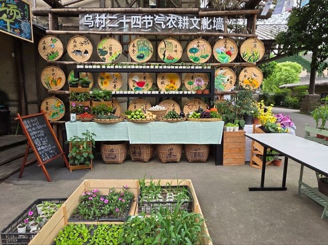 滿滿著田園味，幽雅恬靜，秀美如畫的烏村
