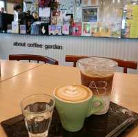 AB about coffee and garden at Lopburi 