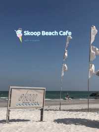 Skoop Beach Cafe : คาเฟ่ติดริมทะเลหัวหิน