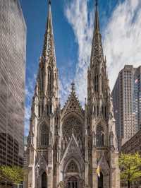 St. Patrick’s Cathedral：高樓叢林中的哥德式奇蹟