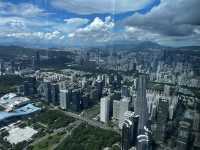 The Top of Shenzhen at the Ping An Finance Centre