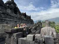 Steps Through Time: A Soulful Morning at Borobudur