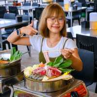 หมูกระทะบุฟเฟ่ต์อร่อยคุ้มค่าที่ "อิ่มสุก หมูกระทะ"