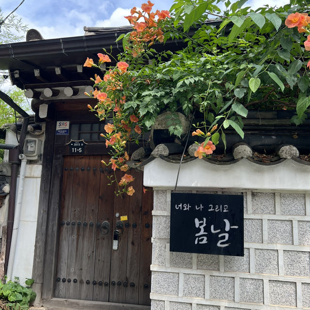 북촌의 한옥들